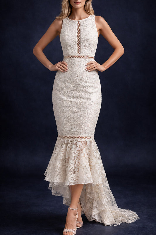 Vestido Largo Bordado 572