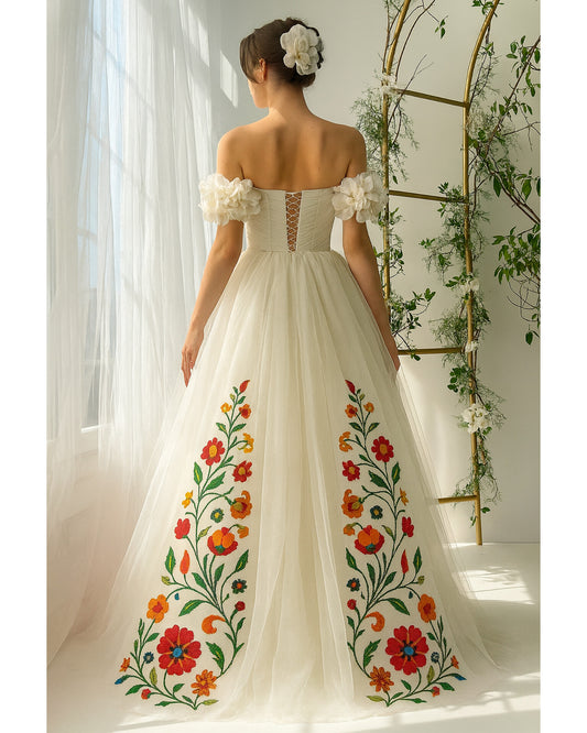 Vestido Tradicional Mexicano 13