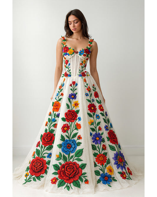 Vestido Tradicional Mexicano 9