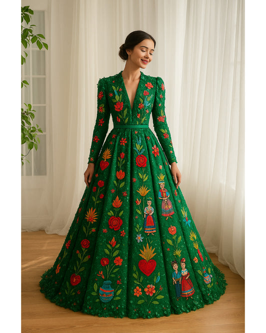 Vestido Tradicional Mexicano 17