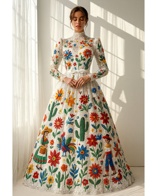 Vestido Tradicional Mexicano 27
