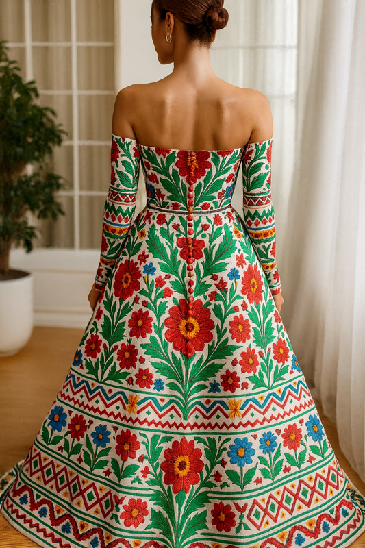 Vestido Tradicional Mexicano 12