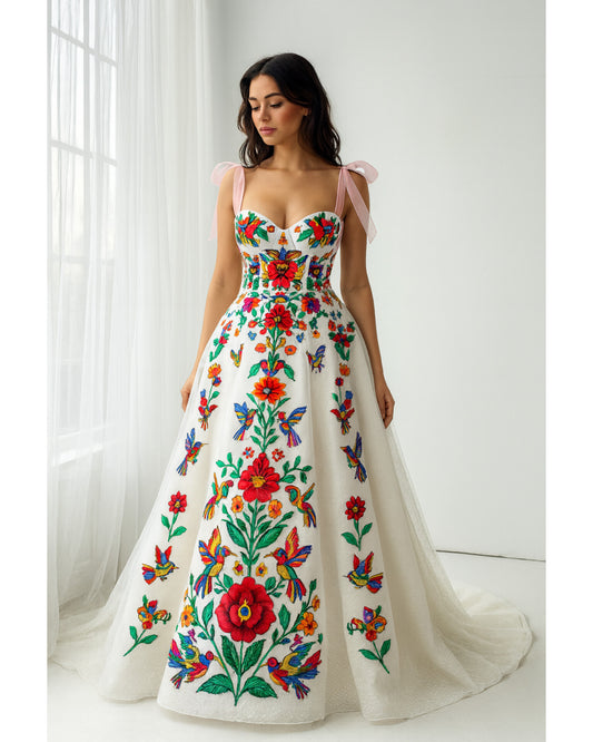 Vestido Tradicional Mexicano 25