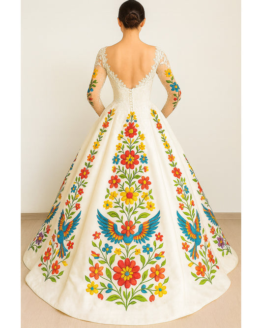 Vestido Tradicional Mexicano 4